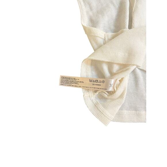 Free People Intimates Tank Racer Back Large off white - Picture 5 of 5